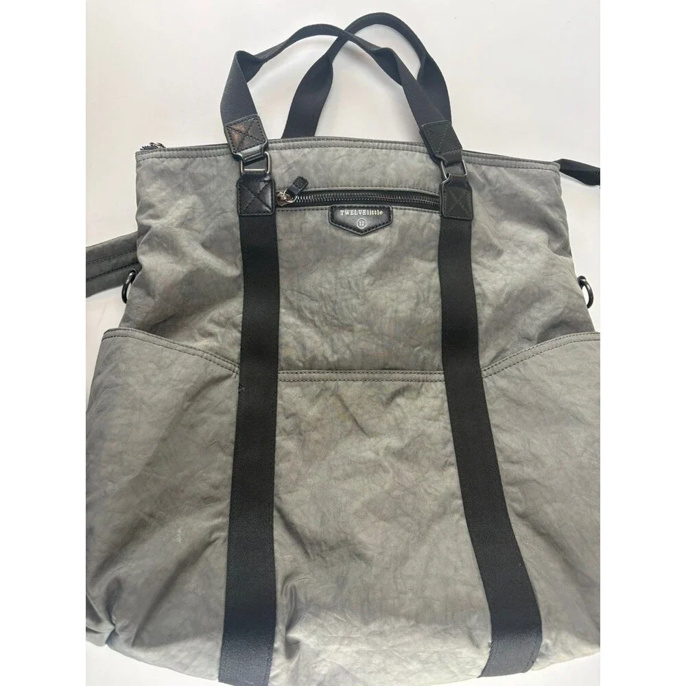 Twelvelitte Diaper bag Grey Unisex Backpack Multipurpose Bag